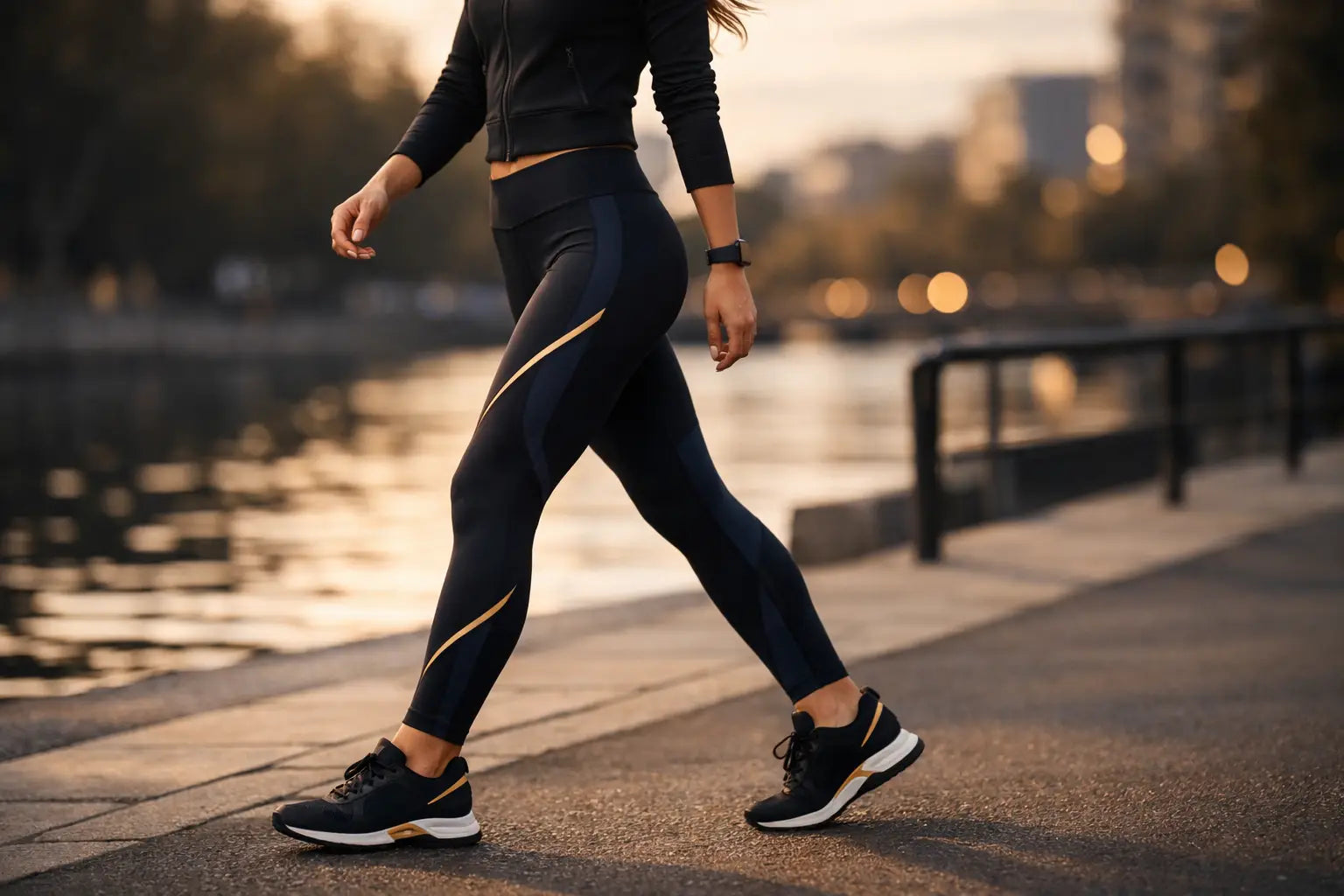 Tights til gåture dame med den rigtige pasform