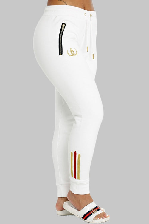 Deluxe Joggers Hvide
